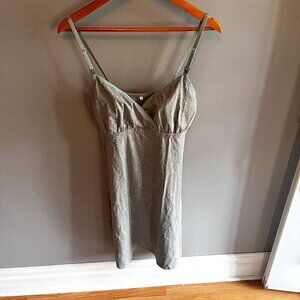 maternity nursing night gown PJs Grey Size M New with tags